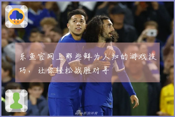 乐鱼官网上那些鲜为人知的游戏技巧，让你轻松战胜对手